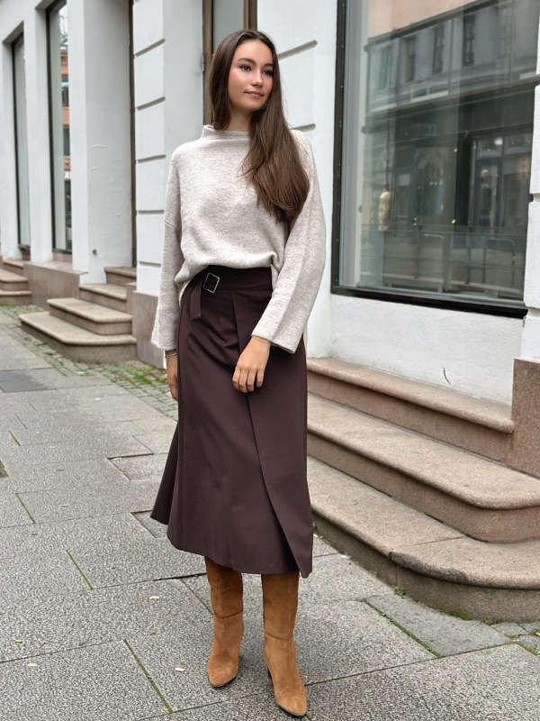 Skirt A14 Brown