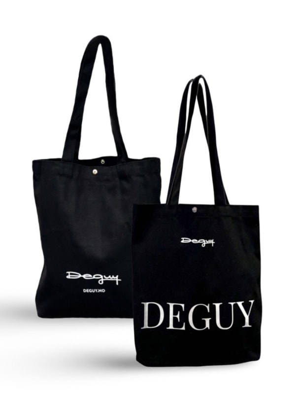 Deguy Tote Bag Black