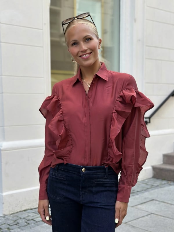 MOLLY-SHIRT Red Pear