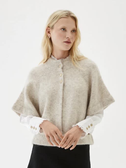 Vilanie Cardigan Sandstorm melange