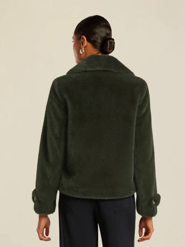 Abby Short Coat Silt