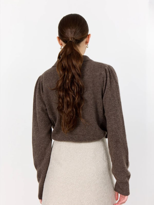 Eloise 12 Pullover Coffee Melange