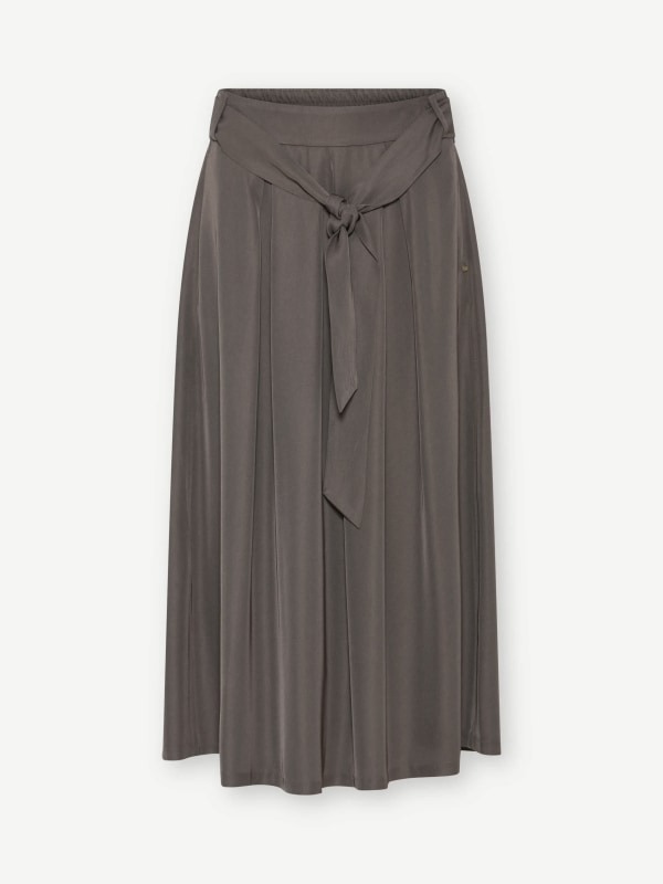 Mabell, midi+ pleated skirt Animal Fur