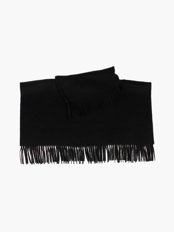 Oda Hals med Frynser Black