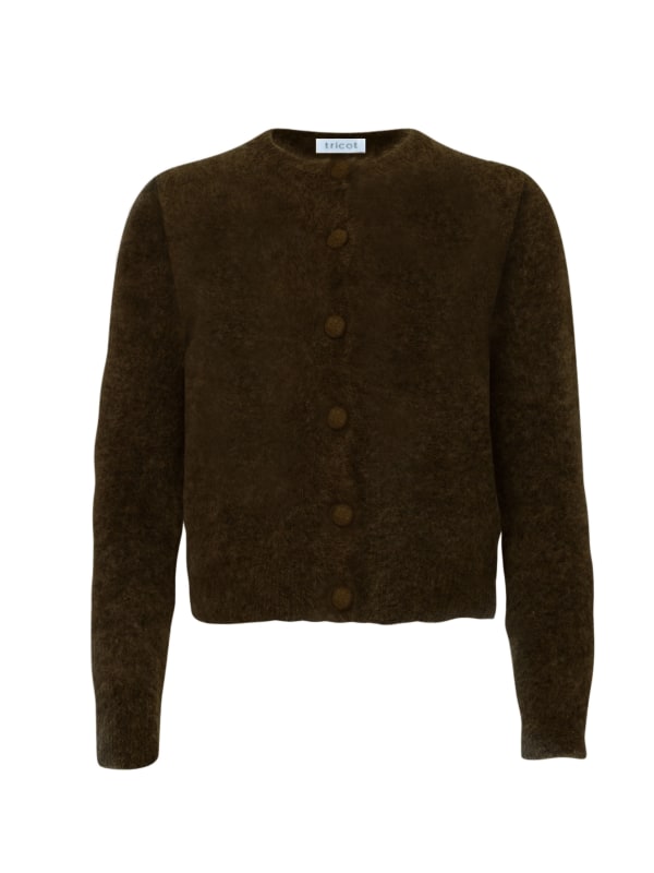 Marie Wool Cardigan Mustard