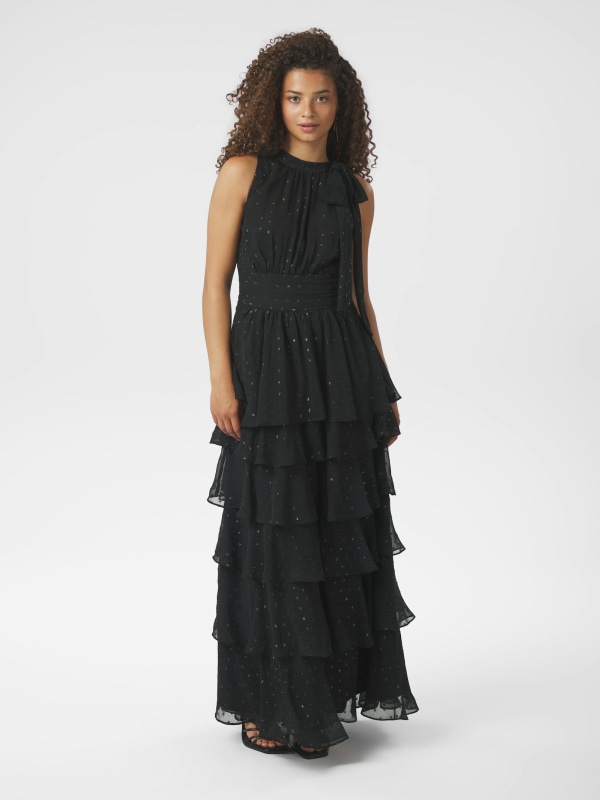 Marli Glitz Dress Black