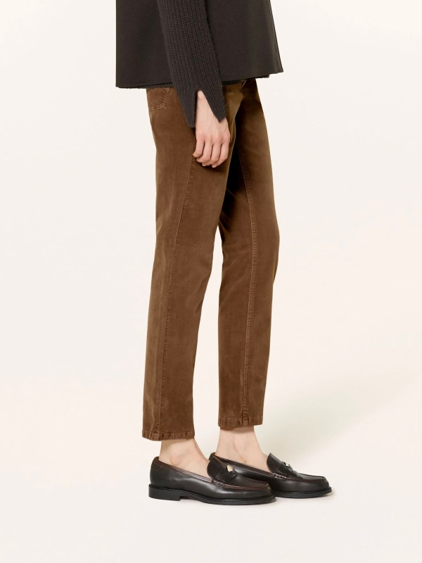 Piper cropped Chocolate