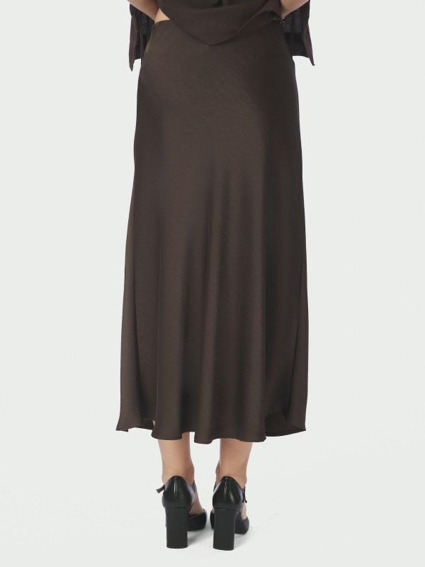Bovary Skirt Dark Brown