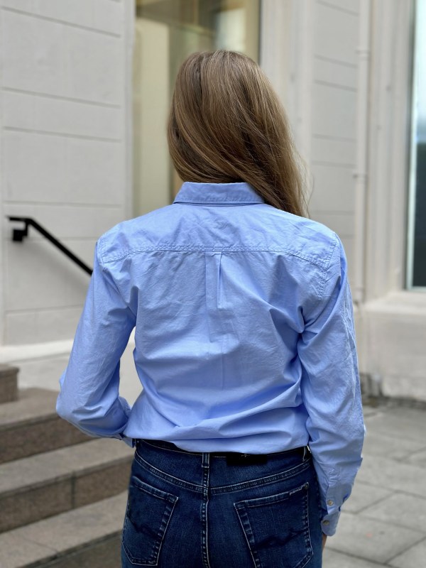 Siri Shirt Casual Light Blue