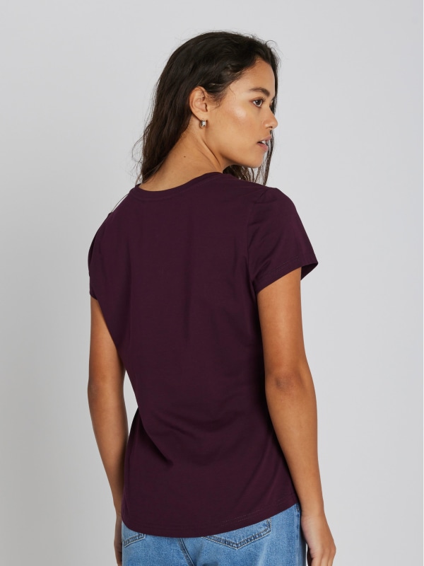 Philosopher SS T-shirt Blackberry