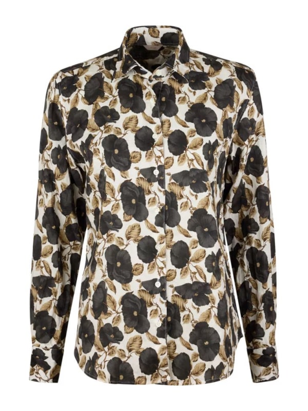 Siri Shirt Black pattern