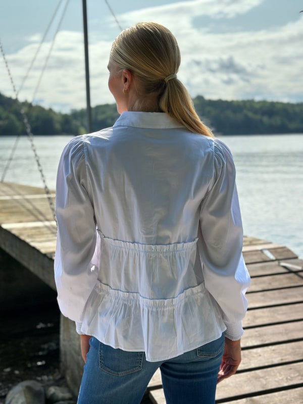 ISLA SOLID 95 SHIRT White