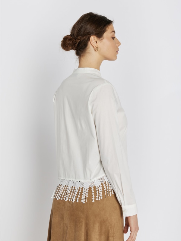 Alfrida Blouse White