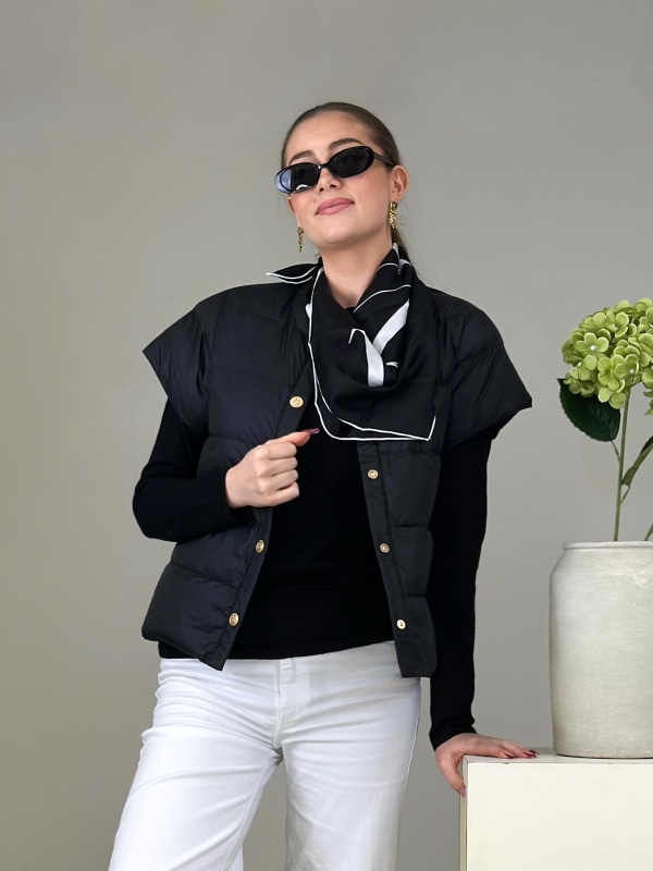 Indie down jacket Black