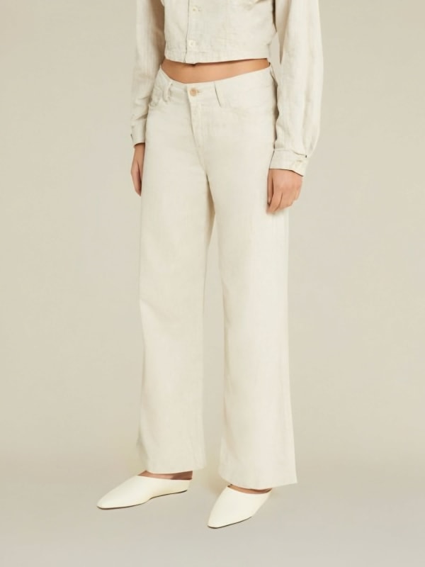 Culotte Lino Natural Rinse