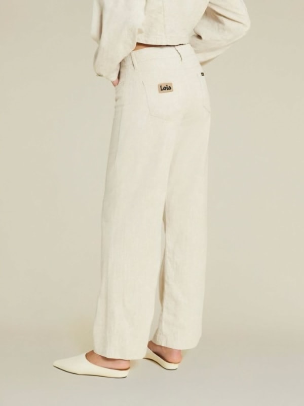 Culotte Lino Natural Rinse