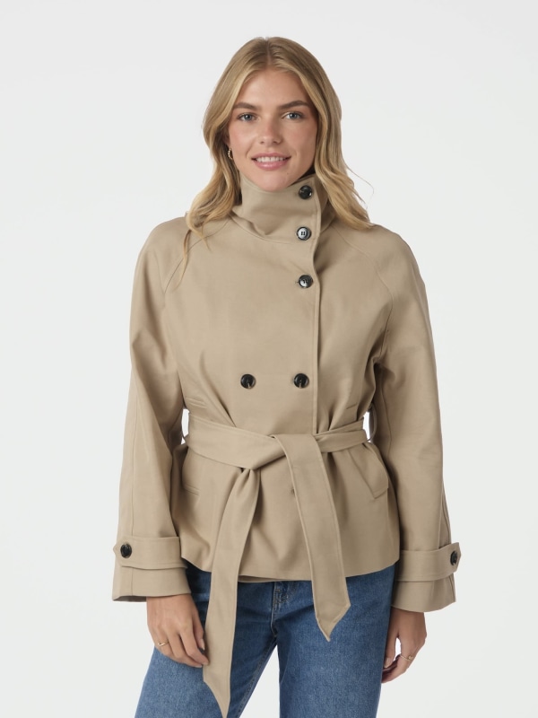 Munet Trench Jacket Sand