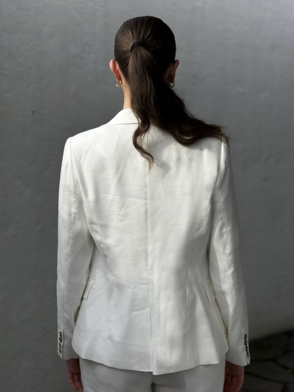 Bani Blazer Star White