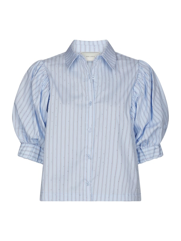 Etta Stripe Stone Shirt Light Blue