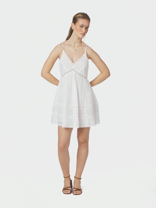 Valora S Voile Dress White