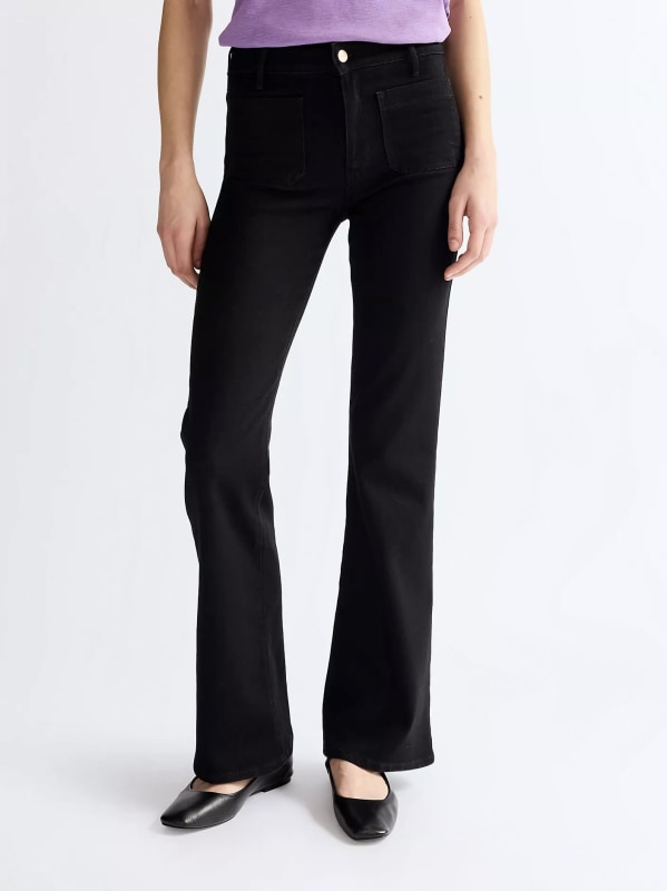 Flare Retro Black Black