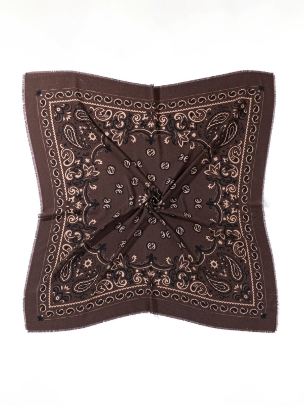 El Paso Scarf Mørk Brun