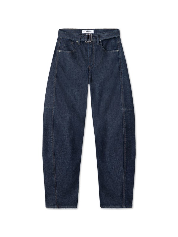 Baggy twisted pure rinse