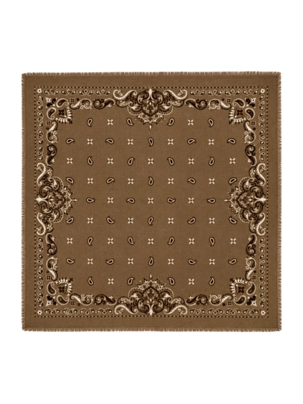 El Paso Bandana Scarf Caramel