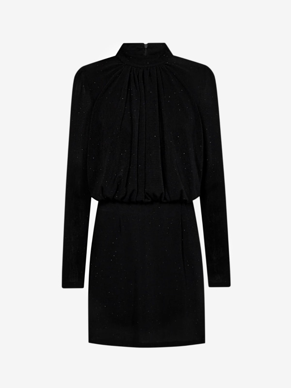 STARRY SHORT DRESS Black
