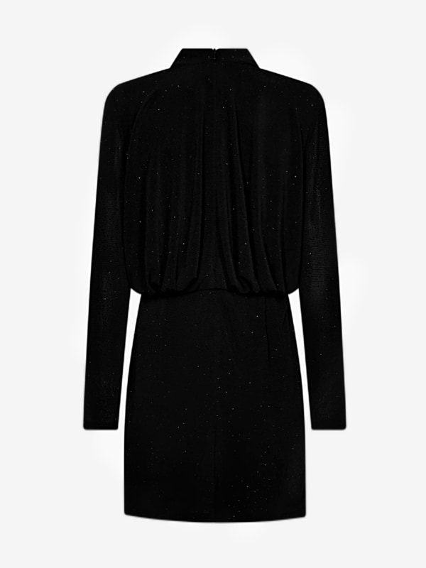 STARRY SHORT DRESS Black