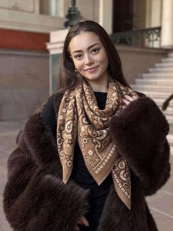El Paso Scarf Caramel