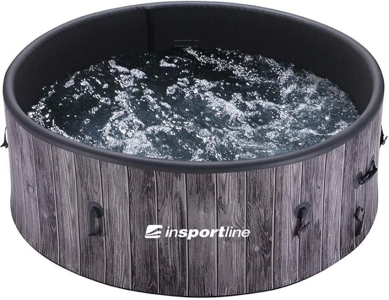 Jacuzzi Ogrodowe z Hydromasażem Insportline Novaqis 180x180x65 cm