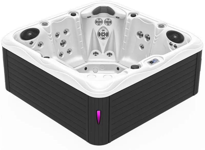 Jacuzzi ogrodowe Hydrosan Spa752 Biała Perła 200x200 cm