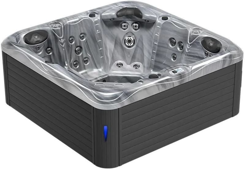 Jacuzzi ogrodowe Hydrosan Odyssey 200x200 cm antracyt