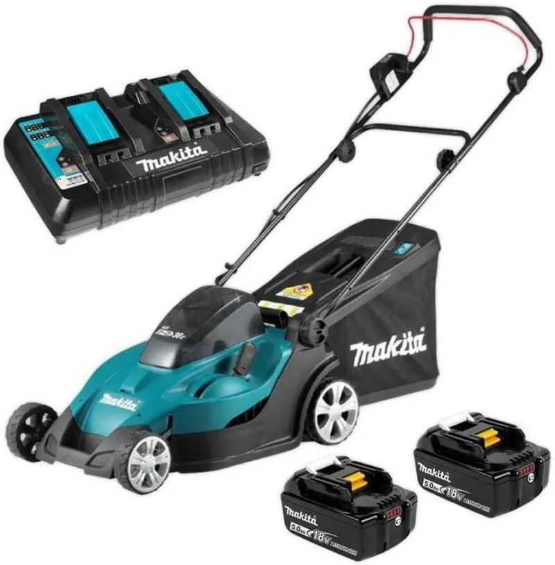 Kosiarka akumulatorowa Makita DLM432PT2 36V z zestawem akumulatorów