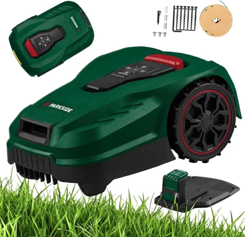 Parkside PAMRC 250 A1 robot koszący budżetowy Lidl 250m