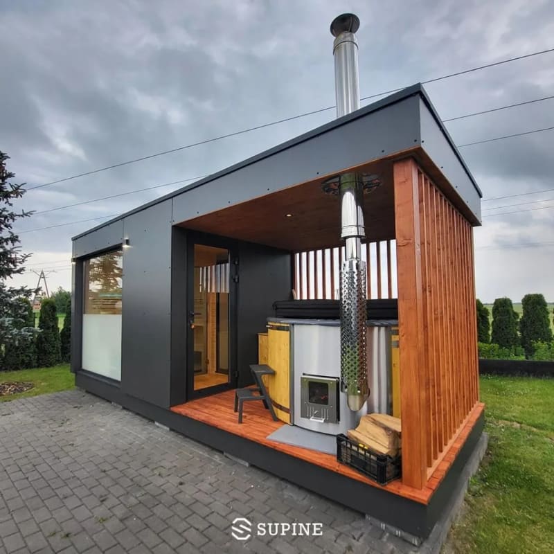 Supine Sauna Ogrodowa Sofia 620x250cm