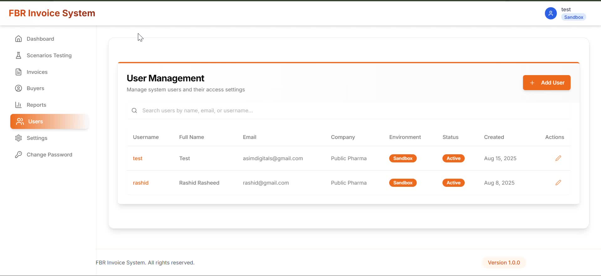 Managing Multiple Users