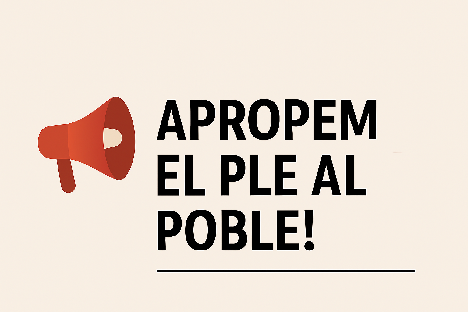 Neteja de platges, Cal Gibernau i mobilitat: els punts forts del Ple