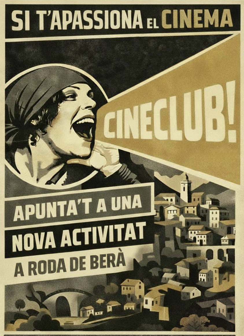 Roda de Berà estrena el seu nou espai de cinema: arriba el Cineclub!