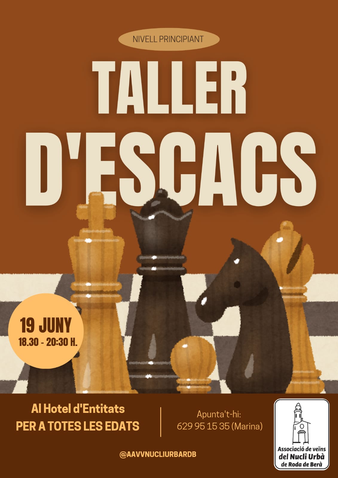 Beginner Chess Workshop in Roda de Berà: Learn and Build Community