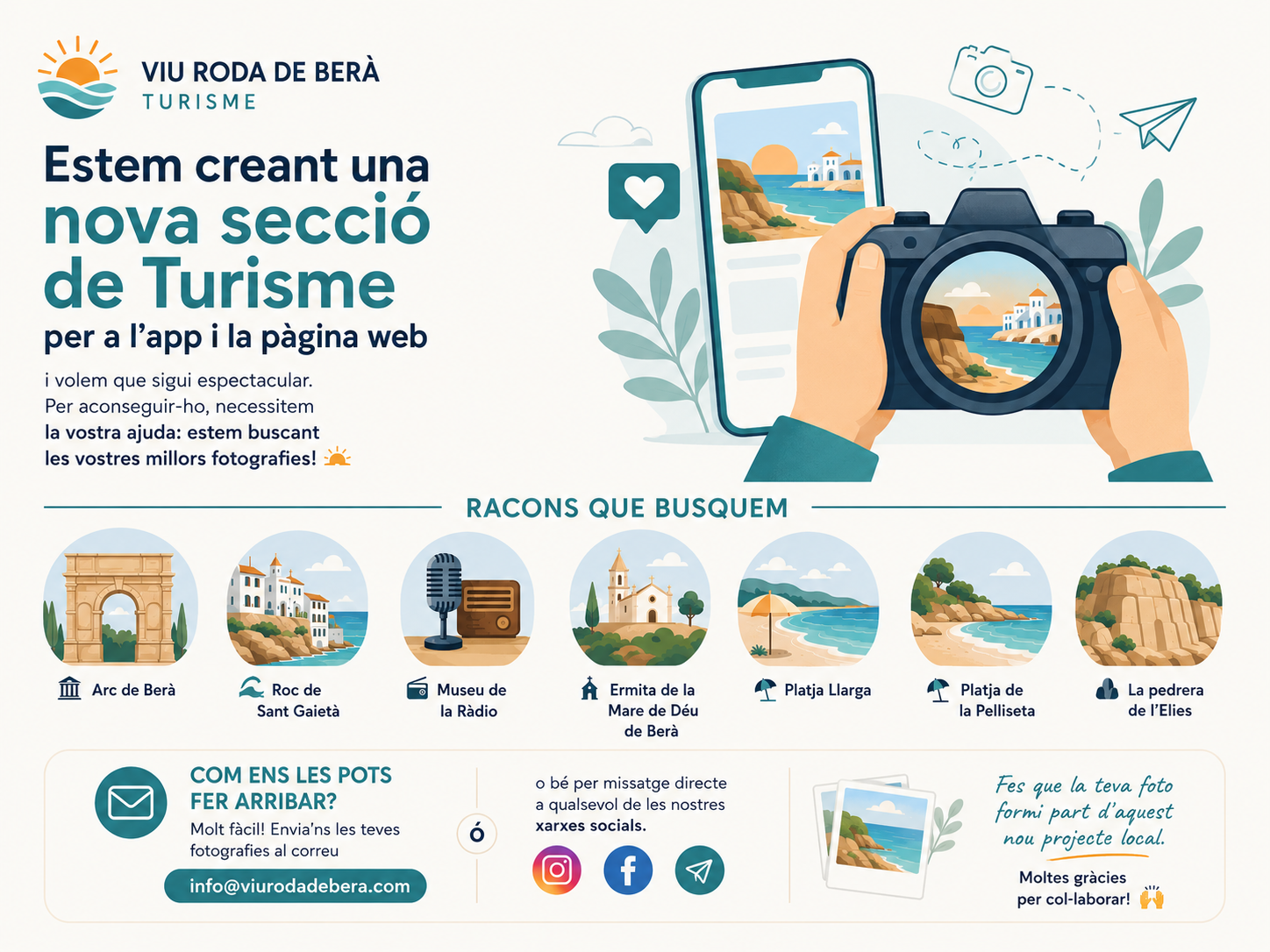 Busquem les teves fotos de Roda de Berà!