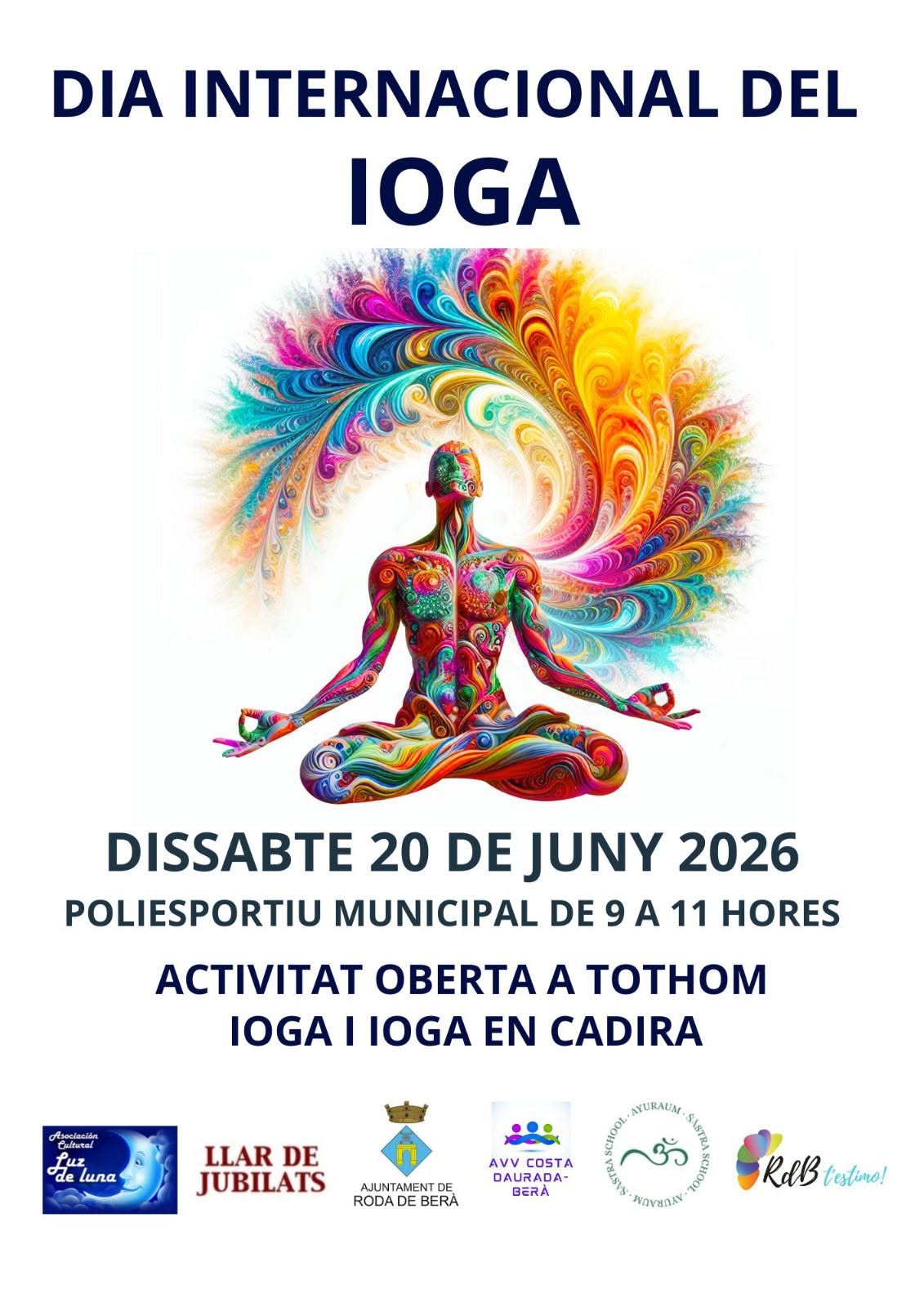 Roda de Berà celebra el Dia Internacional del Ioga amb una jornada oberta a tothom