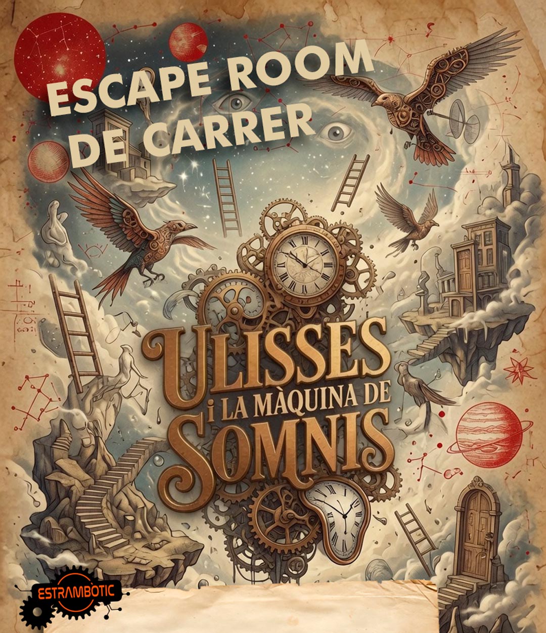 L'Escape Room de carrer "Ulises i la màquina dels somnis" arriba a Roda de Berà