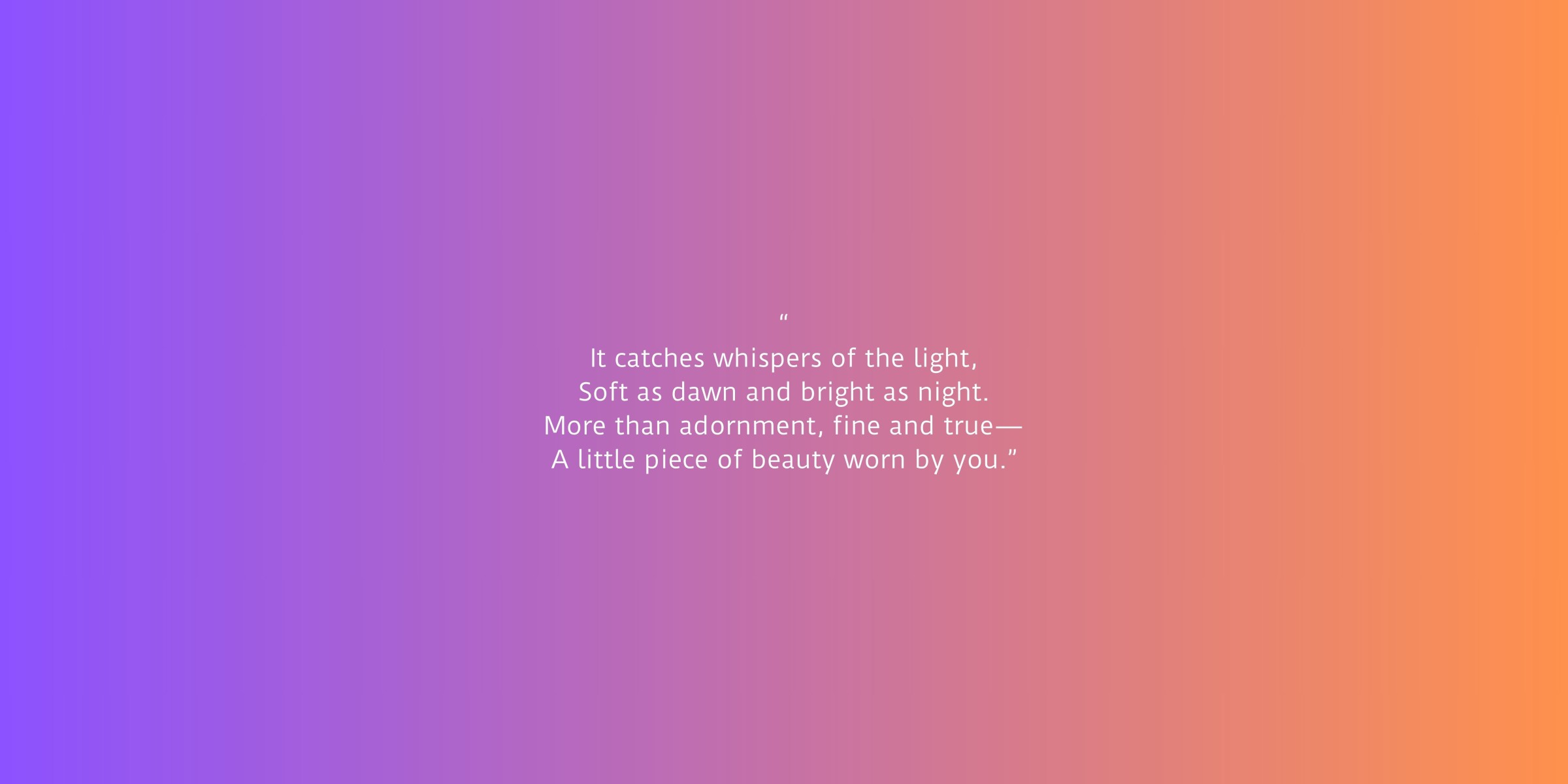 Full Width Lifestyle Image