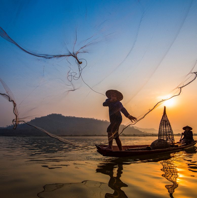 Person on a Boat