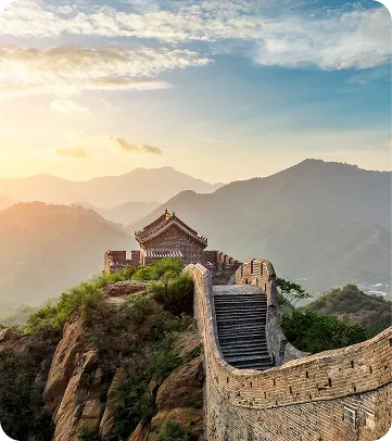 Great Wall of China Distant