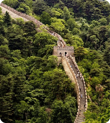 Great Wall of china Aerial