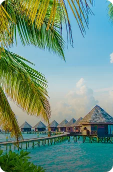 Indian Ocean - Overwater bungalows