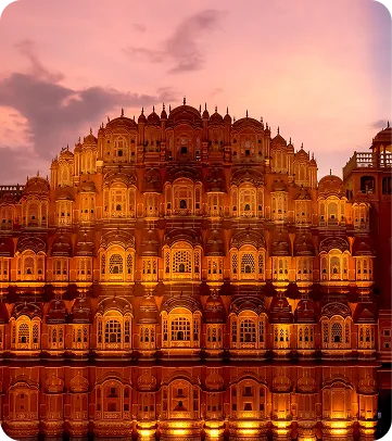 Mount Fuji with cherry blossoms